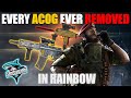 Every Weapon In R6 that had ACOG removed | Operation Void Edge