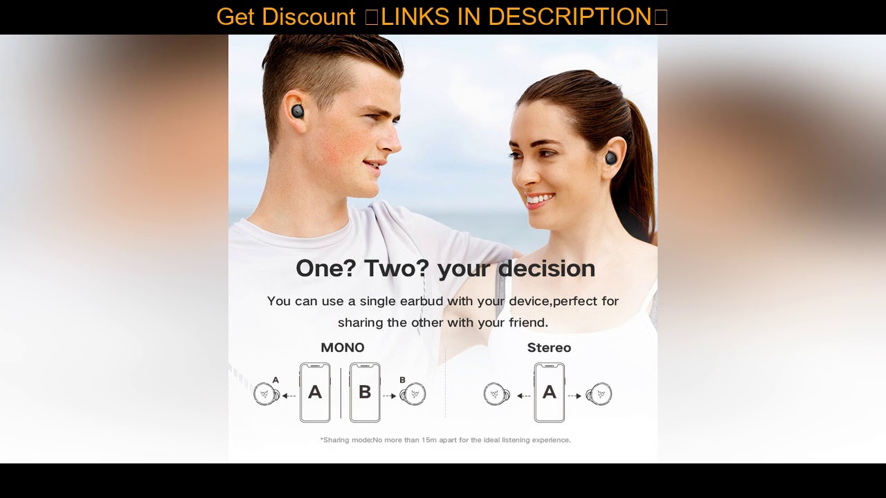 ☑ New Arrival Whizzer C3 TWS Wireless Earbuds bluetooth 5.0 Earphone QCC3020 APT AAC HiFi Stereo To