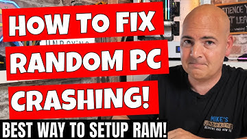 How To STOP Random Reboots & DDR4 DDR5 Memory Error BSOD With EXPO XMP settings