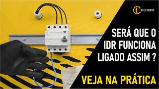 SERÁ QUE O IDR FUNCIONA SE EU INVERTER UMA DAS LIGAÇÕES? - VEJA NA PRÁTICA.