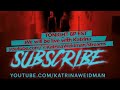 We will be LIVE w/ Katrina Weidman tonight at 8P EST/5P PST www.youtube.com/@KatrinaWeidman/streams