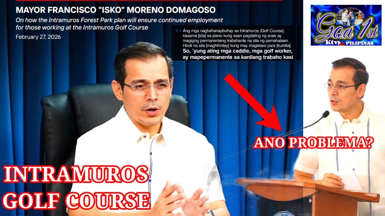 TIKLOP ANG MGA GOLFER KAY YORME? WALA NG MAKAKAPIGIL SA PLANO PARA SA MGA APO NG MANILENYO