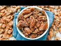 Keto Candied Pecans IN 10 MINUTES | Easy Low Carb Candied Pecans For Keto
