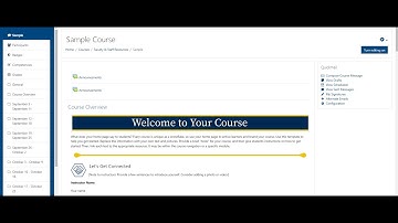 How to Import a Template in Moodle