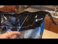 “life hack” OPENING a sewn bag of pet food or charcoal