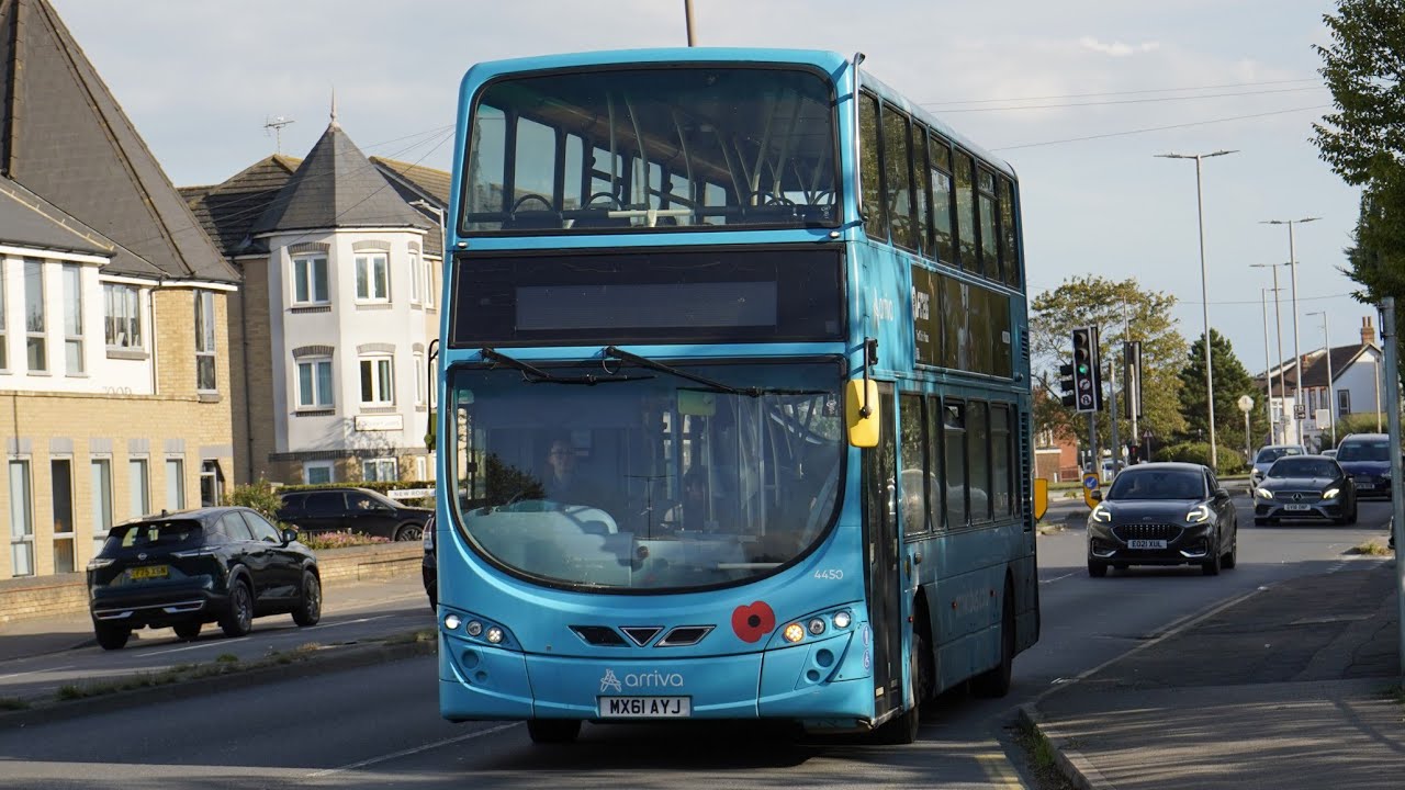 Voith - Arriva Kent Thameside 4450 VDL DB300 working the 1