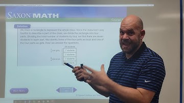 Lesson 77: Finding Unstated Information in Fraction Problems (Saxon Math, Level 6)