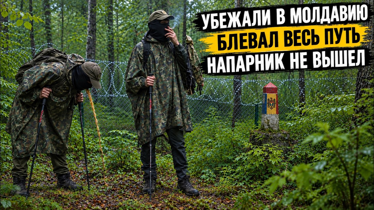 Ухилянт рыгал весь побег, но вышел в Молдавию — Transcript