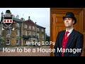 Butler School House Management section 1 creating SOPs | how to run a large household for a client.