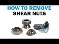 How to Remove Breakaway Shear Security Nuts | Fasteners 101