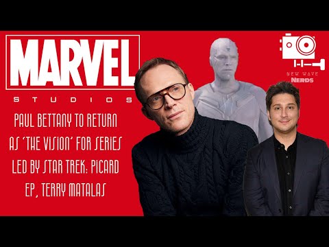 Paul Bettany to Return as 'The Vision' For Series Led by Star Trek: Picard EP, Terry Matalas