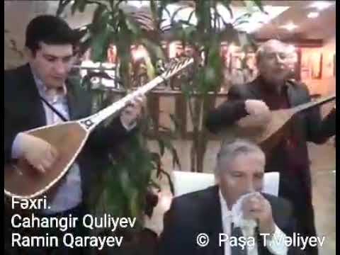 Fəxri. Ustad Aşıq Cahangir Quliyev və Aşıq Ramin Qarayev