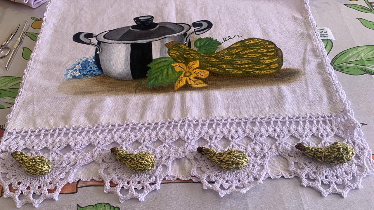 Abobrinha para aplicação pintura @Jack Viana Pintura em Tecidos