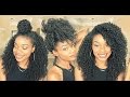 Blending and Styling My Type 4 Hair With Outre 3c Whirly | Big Beautiful Hair | TwinGodesses