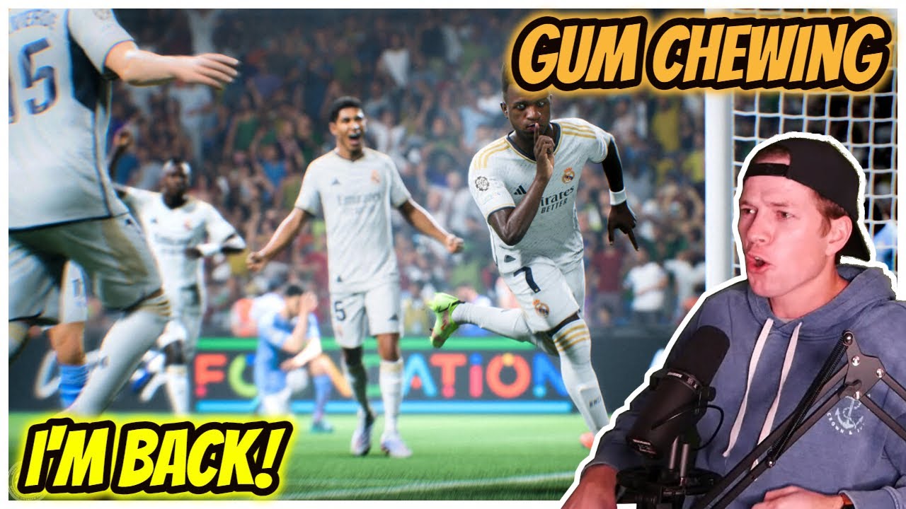 FC 24 ASMR | I'm So Back 😤 - Gum Chewing & Whispering