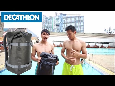 จะกันน้ำกันฝนไปถึงไหน! - รีวิวกระเป๋ากันน้ำ | ดีแคทลอน Decathlon