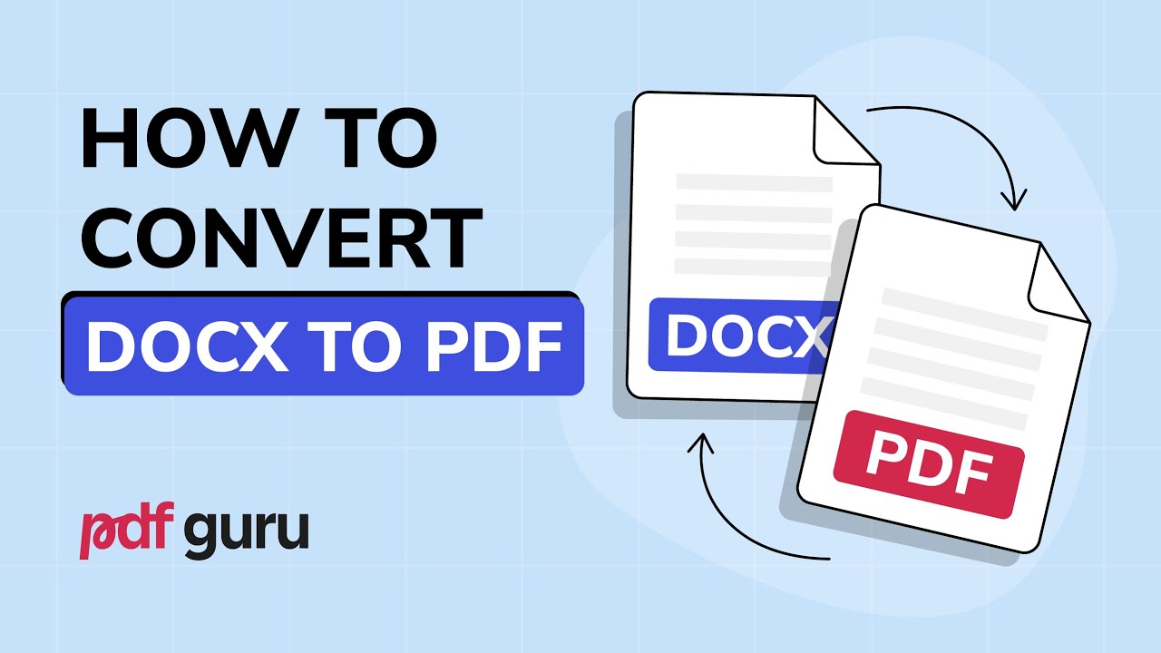 How to Convert DOCX to PDF & PDF to DOCX Easily — Fast & Reliable ...