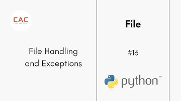 Python File Handling and Exceptions - Master the Basics