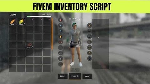 Fivem inventory script : Fivem Script Store | Fivem Mlo - FiveM ESX