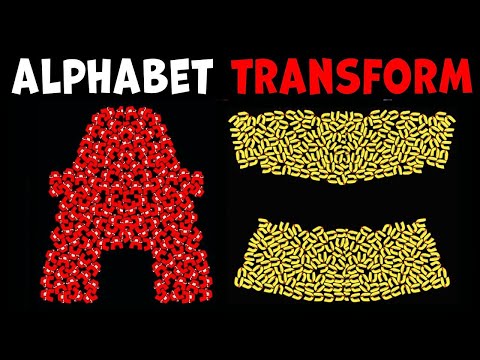 💥ALPHABET LORE FILLING WITH LETTERS MIRROR