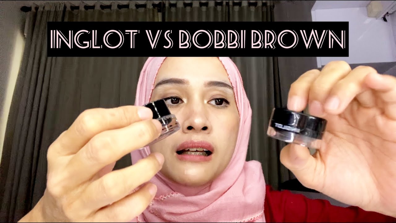 Eyeliner Gel Bobbi Brown Vs Eyeliner Gel Inglot YouTube