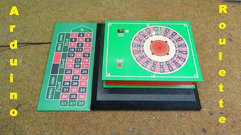 DIY 37 Leds Arduino Roulette game