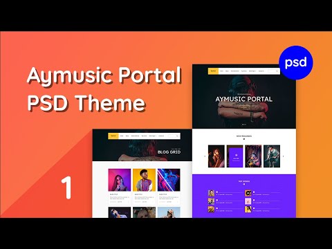 01 - Aymusic #Psd Template - intro