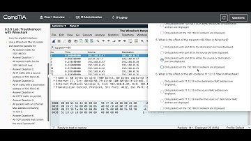 8.5.5 Troubleshoot with Wireshark