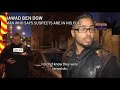 Interview with owners of apartment in Paris suburb of St.  Denis raided