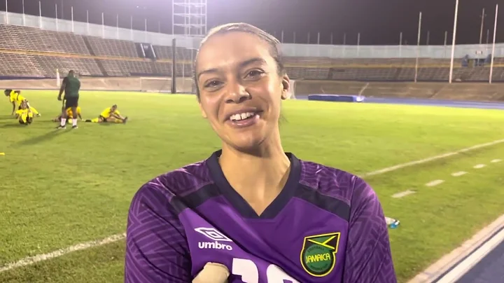 Tottenham & Reggae Girlz Goalkeeper Rebecca Spence...
