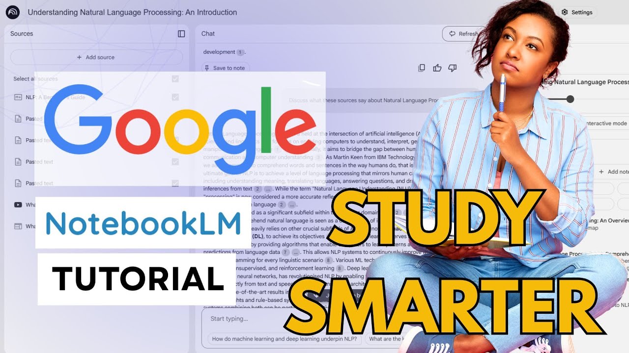 NotebookLM Tutorial - Study Smarter Now #notebooklm - YouTube