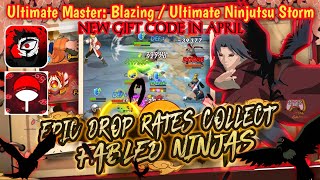 Ultimate Master: Blazing & Ultimate Ninjutsu Storm New Giftcodes - Naruto Idle RPG Games Android APK