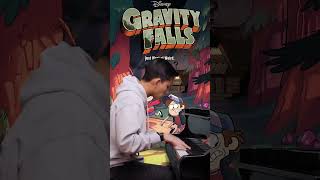 Gravity Falls ending theme on piano #gravityfalls #piano #pianochallenge #playbyear