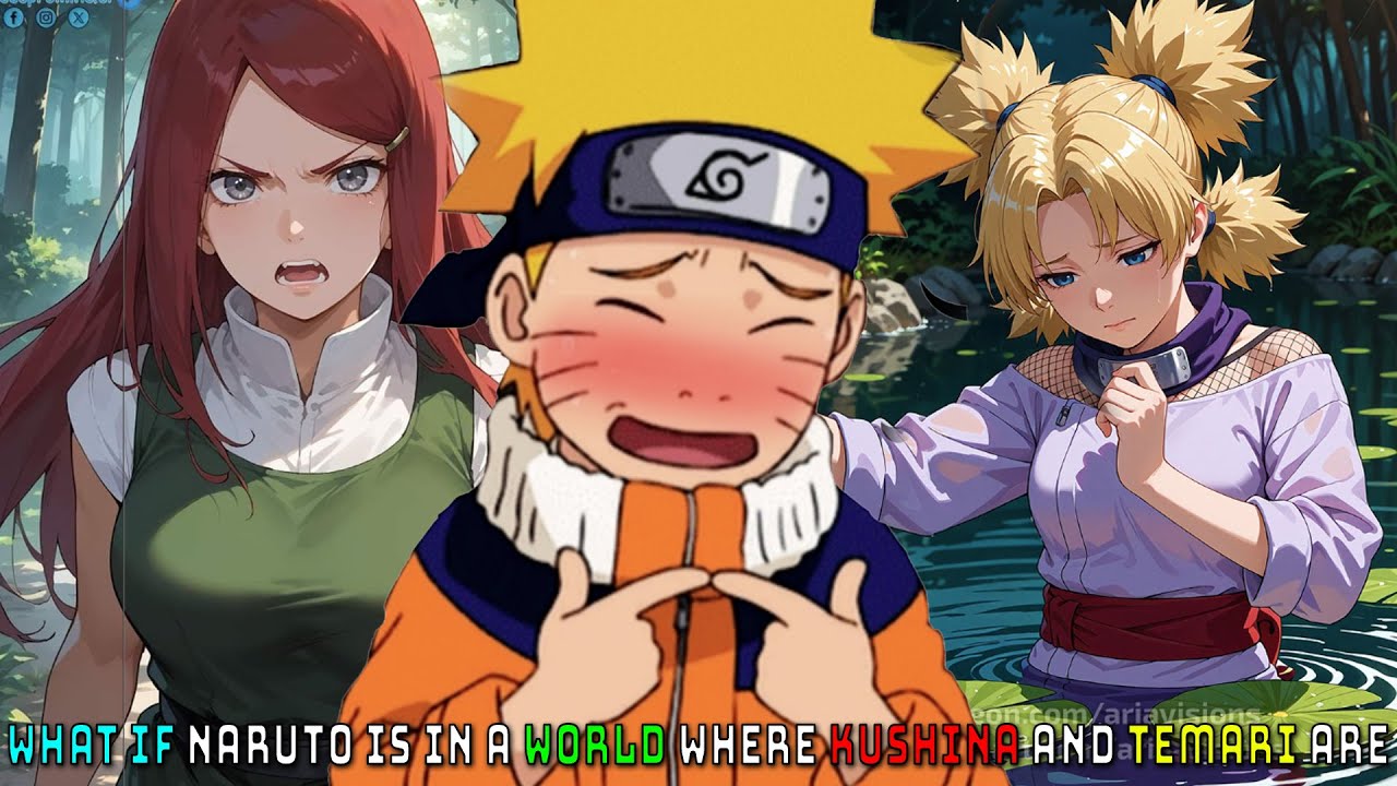 What if Naruto is reborn in a world where he lives with Kushina and Temari? (Full Movie)