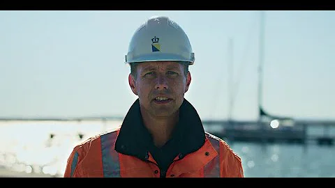Dennis made his mark in the Markermeer lake