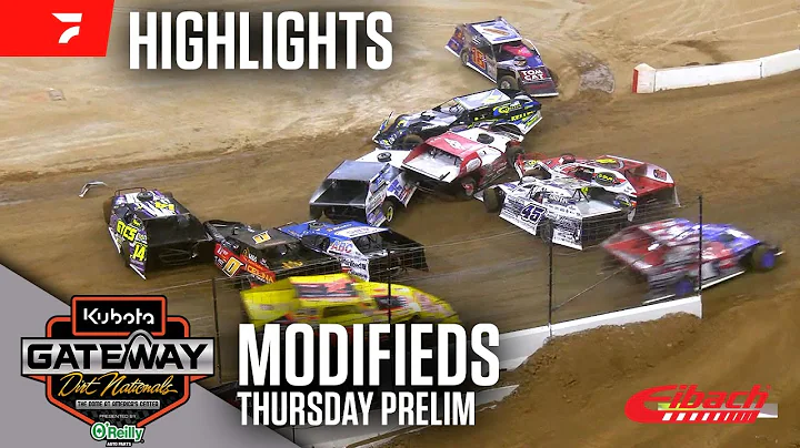 Thursday Modified Feature | Kubota Gateway Dirt Nationals 12/4/25 | Highlights