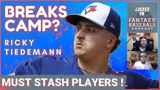 MUST STASH Prospects & Injured Players ! | Fantasy Baseball 2024