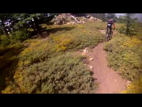 GoPro VTT: descente du sommet du mont TIDGHINE 2460m (toit du RIF)