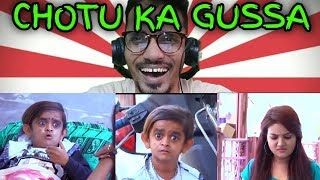CHOTU KA GUSSA | Khandesh Comedy | Chotu Comedy | REACTION