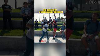 Kid CALLS OUT Professional Boxer! 😬