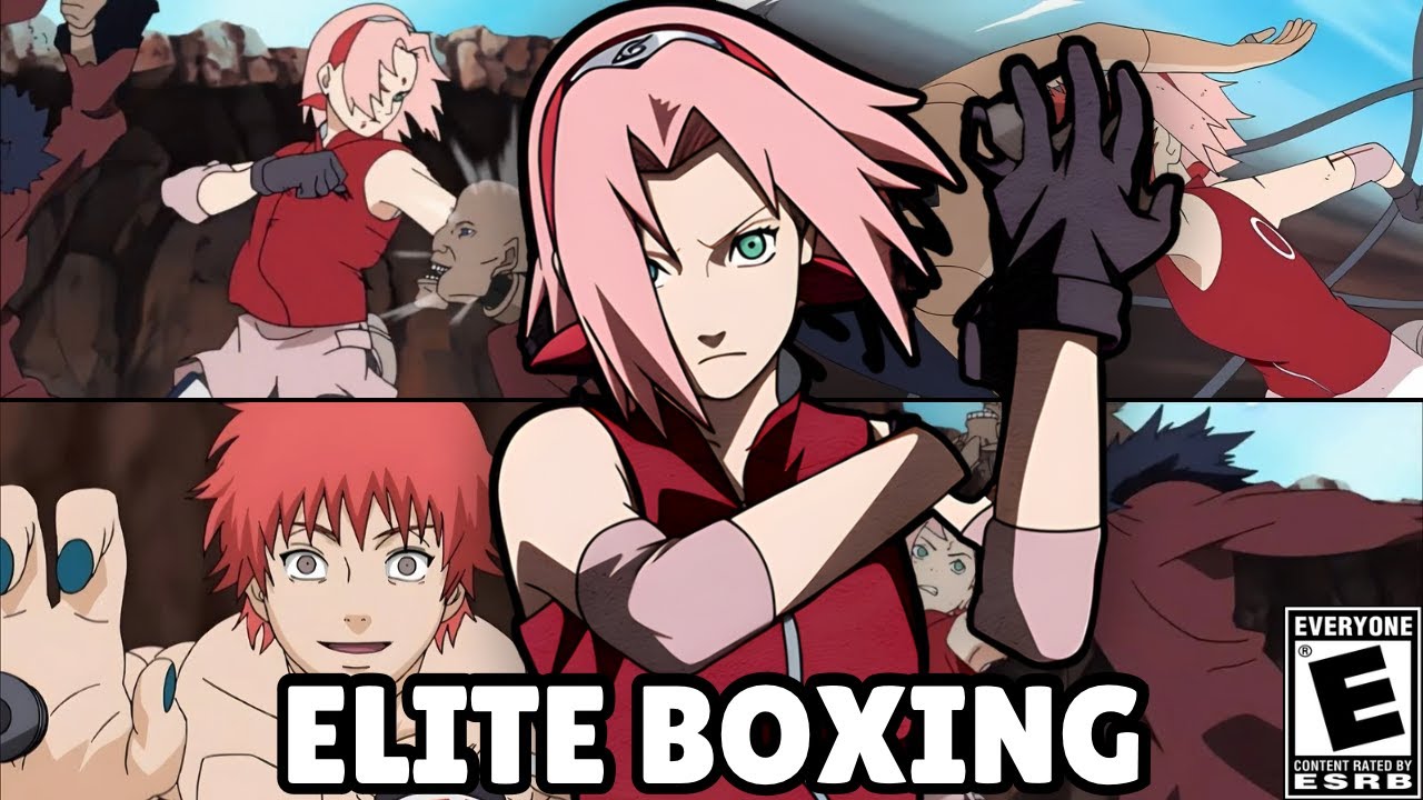 SAKURA vs SASORI was ELITE BOXING | Naruto