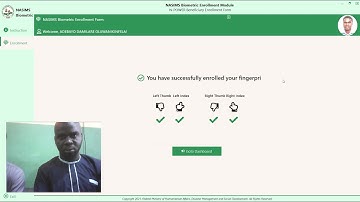 HOW TO DO NASIMS NPOWER BIOMETRIC CAPTURING (ENROLMENT FORM)