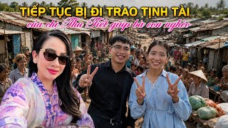 Vàng & Palzom tiếp tục đi trao tịnh tài của chị Thu Tiết 6/5 Nepal