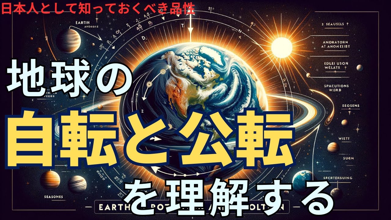 地球の自転と公転を理解する(Understanding the Earth's rotation and revolution) #科学,17 ...