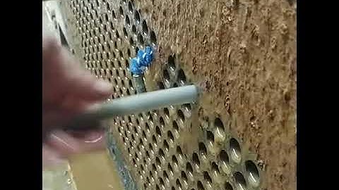 CHILLER CONDENSER DESCALING ....