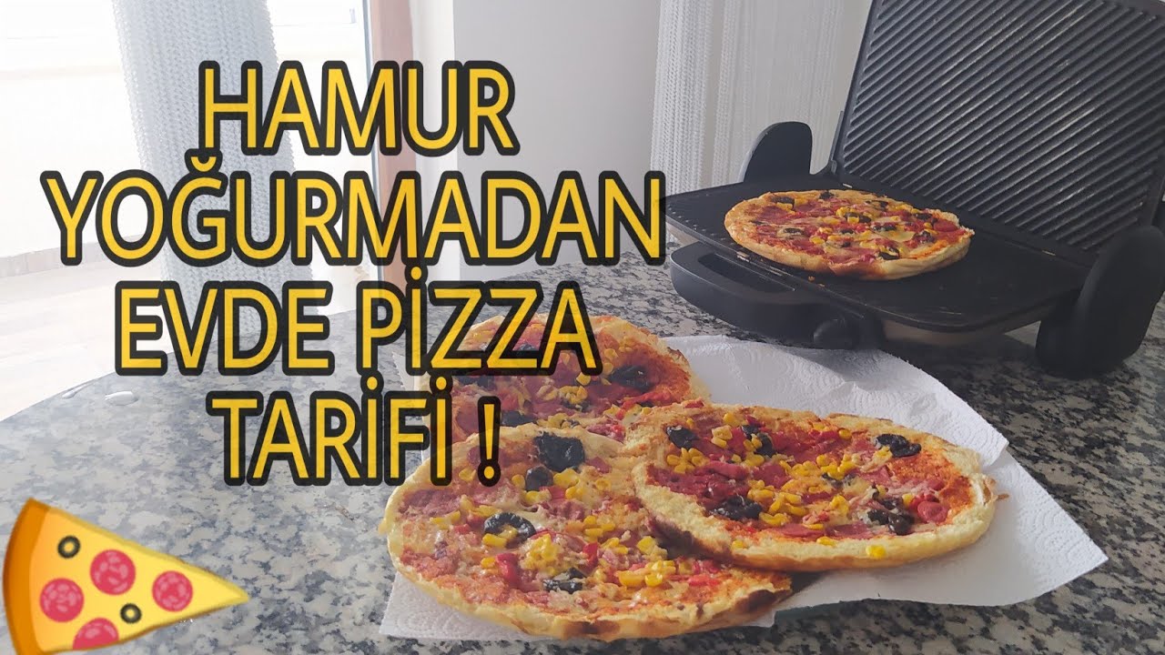 EVDE 2DK' DA KOLAY PİZZA TARİFİ! YouTube