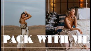 PACK WITH ME // What I
