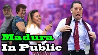 Bad Bunny, Cosculluela - 'MADURA' - SINGING IN PUBLIC!!