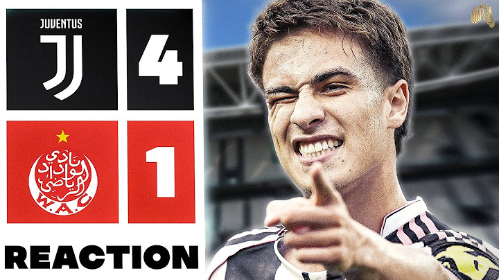 ⭐Yildiz show! - Juventus 4-1 Wydad Match Reaction