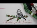 How to embroider a little sparrow 🐦Hand Embroidery Art Free stitch